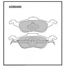 ADB0490 Allied Nippon Тормозные колодки