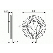 0 986 479 546 BOSCH Тормозной диск