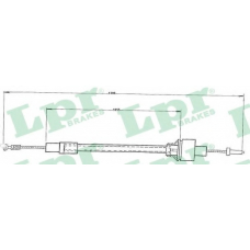 C0098C LPR Трос, управление сцеплением