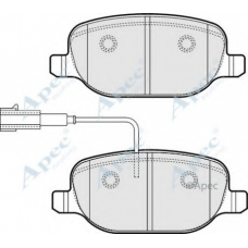 PAD1791 APEC Комплект тормозных колодок, дисковый тормоз