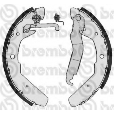 S 85 517 BREMBO Комплект тормозных колодок