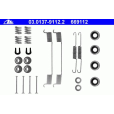 03.0137-9112.2 ATE Комплектующие, тормозная колодка