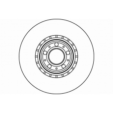 MDC1613 MINTEX Тормозной диск
