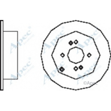 DSK2497 APEC Тормозной диск