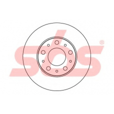 1815201942 S.b.s. Тормозной диск