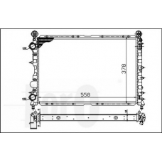002-017-0010 LORO Радиатор, охлаждение двигателя