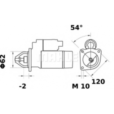 MS 253 MAHLE Стартер