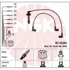 8468 NGK Комплект проводов зажигания