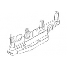 110 700 TOPRAN Коммутатор, система зажигания