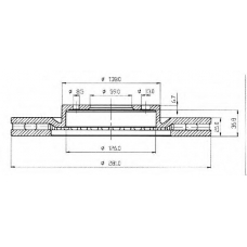 BDC4355 QUINTON HAZELL Тормозной диск