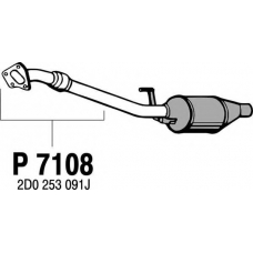 P7108 FENNO Труба выхлопного газа