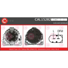 CAL15282GS CASCO Генератор