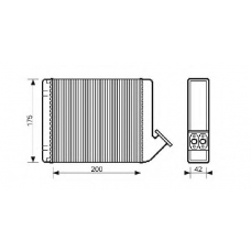 QHR2004 QUINTON HAZELL Теплообменник, отопление салона