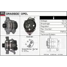 DRA8600 DELCO REMY Генератор