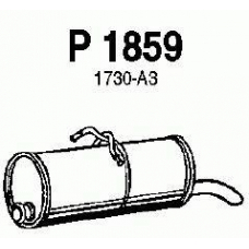 P1859 FENNO Глушитель выхлопных газов конечный