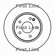 FBD504 FIRST LINE Тормозной диск