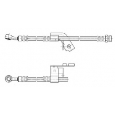 FHY3262 FERODO Тормозной шланг