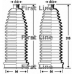 FSG3278 FIRST LINE Пыльник, рулевое управление