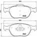 P 24 058 BREMBO Комплект тормозных колодок, дисковый тормоз