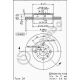 09.5536.20<br />BREMBO<br />Тормозной диск