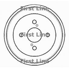 FBR788 FIRST LINE Тормозной барабан