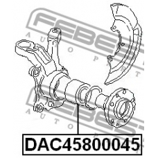 DAC45800045 FEBEST Подшипник ступицы колеса