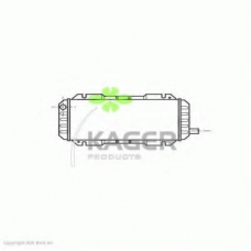 31-2202 KAGER Радиатор, охлаждение двигателя