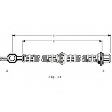 PHD125 TRW Тормозной шланг