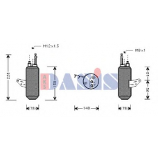 800384N AKS DASIS Осушитель, кондиционер