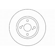 MDC1302 MINTEX Тормозной диск