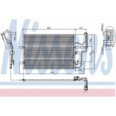 94902 NISSENS Конденсатор, кондиционер