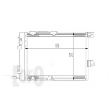 037-016-0008 LORO Конденсатор, кондиционер