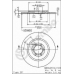 BS 7257 BRECO Тормозной диск