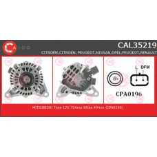 CAL35219 CASCO Генератор