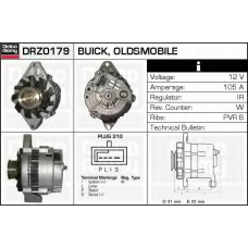 DRZ0179 DELCO REMY Генератор