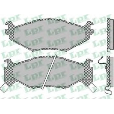 05P454 LPR Комплект тормозных колодок, дисковый тормоз