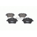 0 986 494 489 BOSCH Комплект тормозных колодок, дисковый тормоз