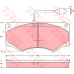 GDB1248 TRW Комплект тормозных колодок, дисковый тормоз
