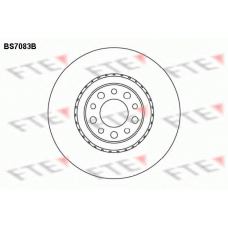 BS7083B FTE Тормозной диск