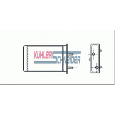 1290101 KUHLER SCHNEIDER Теплообменник, отопление салона