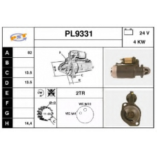 PL9331 SNRA Стартер