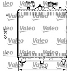 735522 VALEO Радиатор, охлаждение двигателя