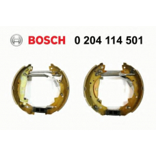 0 204 114 501 BOSCH Комплект тормозных колодок