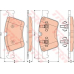 GDB1797 TRW Комплект тормозных колодок, дисковый тормоз