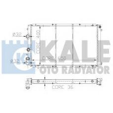 109100 KALE OTO RADYATOR Радиатор, охлаждение двигателя