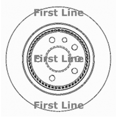 FBD1321 FIRST LINE Тормозной диск