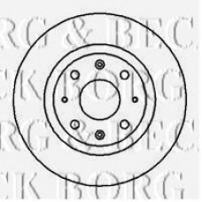 BBD4151 BORG & BECK Тормозной диск