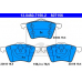 13.0460-7156.2 ATE Комплект тормозных колодок, дисковый тормоз