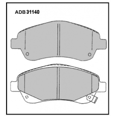 ADB31140 Allied Nippon Тормозные колодки