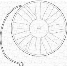 069422235010 MAGNETI MARELLI Вентилятор, охлаждение двигателя